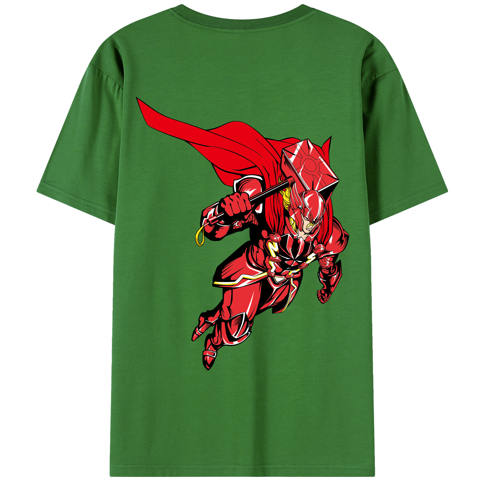 （画像用） アベンジャーズ The Avengers レディース半袖Tシャツ(バックプリント)
